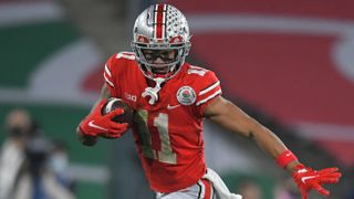 Steelers Could Continue To Add To Wide Receiver Room In 2023 NFL Draft With Elite Slot Option Jaxon Smith-Njigba (2023 Draft Profile). Photo by John McCoy / AP Photo